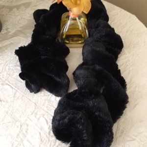 STRETCH SCARF - Black - New